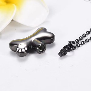 สร้อยคอสแตนเลสสำหรับใส่ขี้เถ้าขี้เถ้าสำหรับสัตว์เลี้ยง - Product Image 6