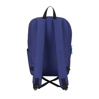 Sac à dos carré classique léger de 10 L, ergonomique et rembourré, sac d'école de couleur unie, sac à dos décontracté pour étudiants unisexes