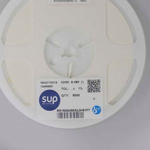 Manufacturer Direct RR1608 0603L6491FT 0603 1608 Resistors Chip Resistors SMD Resistors 6.49Kohm 1% 1/10W Thick Film Resistor - Product Image 1