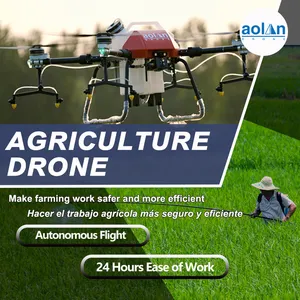 Proveedores de China Ventas Pulverización Agrícola A22 para Pulverización de Cultivos Agrícolas Pulverizador Drone