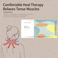 Patch pour le cou parfumé à la lavande pour soulager le stress et favoriser une relaxation profonde