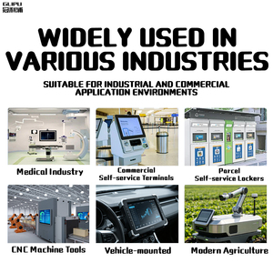 <span class=keywords><strong>PC</strong></span> industriel tout-en-un à écran tactile entièrement fermé, étanche à la poussière et à l'eau IP65, pour le contrôle industriel - Product Image 5