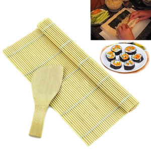 <span class=keywords><strong>Kit</strong></span> de fabrication de <span class=keywords><strong>Sushi</strong></span>, tapis à sushis carré en bambou, pour les hôtels, bas prix, 1 pièce - Product Image 6