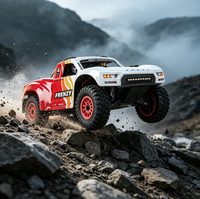 Voitures RC HOSHI 2X Battery 70KM/H N517B Frenzy 1/12, camion RC brushless 4x4, voiture de course haute performance, voiture tout-terrain télécommandée