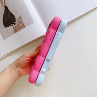Coque de protection pour téléphone portable en silicone liquide 3D en forme de nuage mignon INS pour iPhone 18 Pro Max, coque de téléphone de couleur unie, coques pour iPhone 17 18 Pro