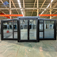 Maison conteneur extensible à double aile de 20, 30 et 40 pieds, directement de l'usine, en panneaux sandwich, pour maison mobile, hôtel, école, atelier, entrepôt