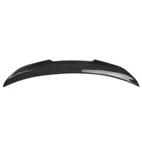 Becquet de coffre noir brillant en Fiber de carbone véritable brillant de haute qualité, aileron postérieur sombre, becquet de coffre adapté à la BMW F30 330i 335i 2013 — 2018