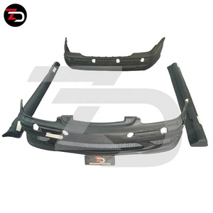 Kit de Carrocería de Alto Ajuste Estilo S65 S55, Parachoques Delantero, Parachoques Trasero, Faldones Laterales para <span class=keywords><strong>Mercedes</strong></span> <span class=keywords><strong>Clase</strong></span> <span class=keywords><strong>S</strong></span> <span class=keywords><strong>W220</strong></span> S430 S500 S350 Modelo LCI - Product Image 5