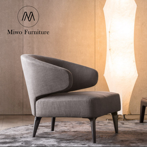Nouveau <span class=keywords><strong>fauteuil</strong></span> inclinable moderne en tissu <span class=keywords><strong>pour</strong></span> chambre à coucher, salon, hôtel, <span class=keywords><strong>club</strong></span>, hall d'accueil, réception, style italien - Product Image 6