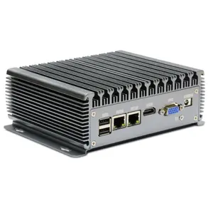 I5 3317U Fanless อุตสาหกรรมพีซีหน้าต่าง XP / 1 1ลินุกซ์อูบุนตูมินิคอมพิวเตอร์