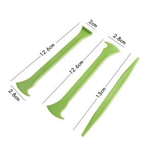 Herramientas para el Ajuste de Películas de Vinilo para Ventanas de Automóviles, Kit de Espátulas de Plástico para la Instalación de Películas Automotrices - Product Image 5