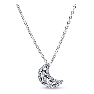 <span class=keywords><strong>Collier</strong></span> en argent 925 Panjia, <span class=keywords><strong>collier</strong></span> en forme de <span class=keywords><strong>lune</strong></span> pour femmes, bijoux haut de gamme, vente en gros d'usine - Product Image 2