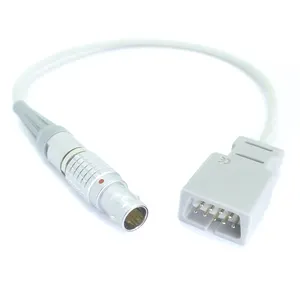 Lemos Sensor 4-poliges Kabel mit 9-poligem Stecker Für medizinische Push-Pull-Runds teck verbinder zehn Anschluss kabel