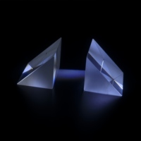 H-K9L de haute qualité 50*50*50mm verre optique BK7 miroir d'enquête prisme à Angle droit à 90 degrés avec revêtement AR