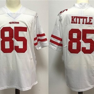 เสื้อแข่งกรีฑา San Francisco 49ers สำหรับผู้ชาย ไซส์ S M L XL XXL XXXL สีพื้น ผลิตจากโพลีเอสเตอร์ผสม ชุดกีฬา มีสินค้าพร้อมส่ง - Product Image 3