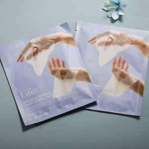 Masque facial en feuille de collagène <span class=keywords><strong>bio</strong></span> profond LIFITT Crystal Herbal, soin de la peau, 5 pièces/boîte, acide hyaluronique, masque de nuit - Product Image 1