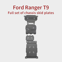 Protection sous châssis, protection du carter moteur, réservoir d'eau, radiateur, transmission, boîte de transfert, plaque de protection pour Ford Ranger T9
