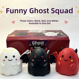 Paigo Nuevo Juguete Antiestrés de Halloween, Pequeño Fantasma y Ángel, de Plástico Suave de Rebote Lento, en Caja, para Todas las Edades - Product Image 2