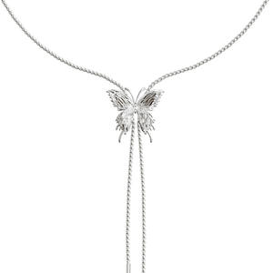 Colliers ras du cou papillon à pampilles é<span class=keywords><strong>l</strong></span>égants pour femmes et jeunes filles, bijoux fantaisie <span class=keywords><strong>l</strong></span>égers et extravagants en forme d'animal pour la clavicule - Product Image 1