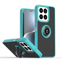 Étui de téléphone portable antichoc magnétique avec anneau rotatif à 360 degrés, couverture souple mate lisse pour Honor X9 8 7 6 5 a B Plus