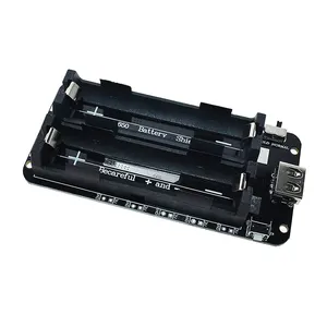 Doble 18650 batería de litio escudo V8 5V 3A 3V 1A banco de potencia BatteryMicro USB ESP32 ESP8266 WIFI