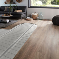 Tapis chauffant en feuille ultra-mince pour chauffage par le sol, installation à sec pour planchers flottants