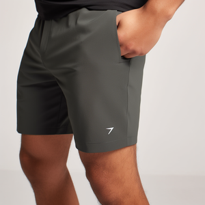 <span class=keywords><strong>Short</strong></span> d'athlétisme de gymnastique respirant <span class=keywords><strong>pour</strong></span> hommes, tissé, avec logo personnalisé, vêtements de sport décontractés <span class=keywords><strong>pour</strong></span> hommes de 5 pouces - Product Image 1