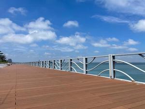 Nhà máy không thấm nước giá hồ bơi sàn WPC decking sàn Composite boong Hội Đồng Quản Trị - Product Image 4