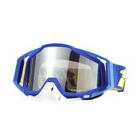 Nouvelles lunettes de moto tout-terrain plus durables avec film détachable, logo personnalisable, lunettes de motocross