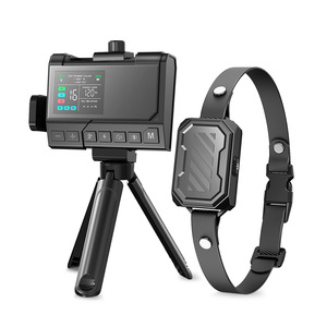 Collier de dressage pour chien avec écran couleur, clôture sans fil, barrière électronique trois en un pour utilisation en extérieur - Product Image 1