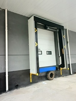 Joint d'étanchéité gonflable électrique pour quai, abri de quai, joint de porte hermétique sur mesure pour entrepôt frigorifique et baie de chargement