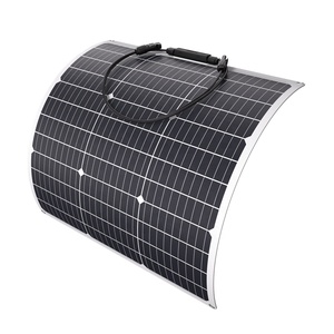 Panneaux solaires flexibles ETFE mono 100W 150W 200W pour camping-car et usage domestique, efficacité 17%, pour la vie <span class=keywords><strong>en</strong></span> extérieur - Vente <span class=keywords><strong>en</strong></span> gros Chine - Product Image 1