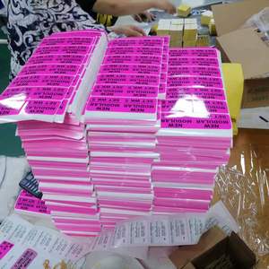 Customsized Neon nhãn huỳnh quang sticker cho Đảng và biểu tượng cảnh báo - Product Image 5