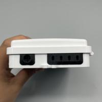 Mini White Sc Fiber Optical Socket Panel Ftth Indoor 4 Core Fiber Optic Access Terminal Box