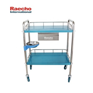 Ziekenhuis Roestvrij Staal Dressing <span class=keywords><strong>Trolley</strong></span> Chirurgisch Instrument <span class=keywords><strong>Trolley</strong></span> - Product Image 4