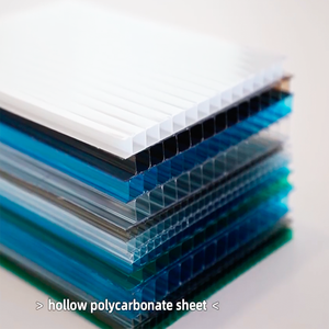 Hojas de techo de <span class=keywords><strong>policarbonato</strong></span> de pared doble de diseño moderno <span class=keywords><strong>6mm</strong></span> 8mm <span class=keywords><strong>precio</strong></span> bajo para aplicaciones de almacén de parque de hotel al aire libre en Kenia - Product Image 5