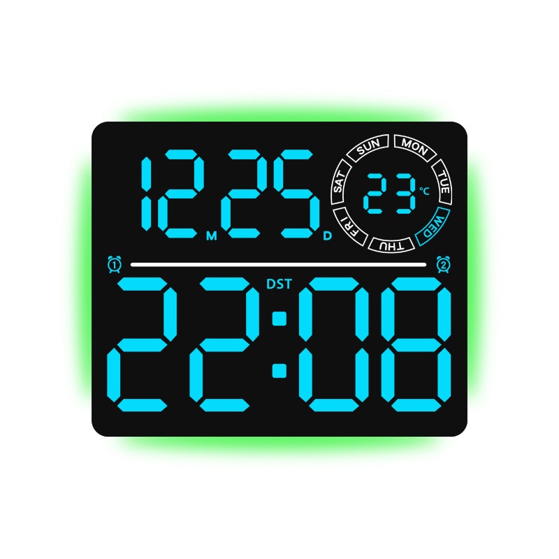 6692 guscio nero, luce blu