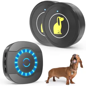 Lange Afstand Draadloze Waterdichte Verstelbare Volume Smart Bell Blaffen Hond Geluid Deurbel