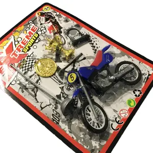 男の子の子供のためのオートバイのおもちゃプラスチックミニオートバイのおもちゃ