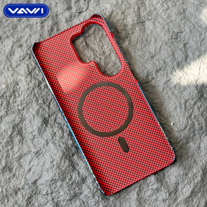 Étui magnétique en fibre d'aramide PC de la série VAWI B333 résistant à l'eau pour <span class=keywords><strong>Samsung</strong></span> S21 S22 S23 S24 S25 S26 Ultra pour iPhone Android - Product Image 4