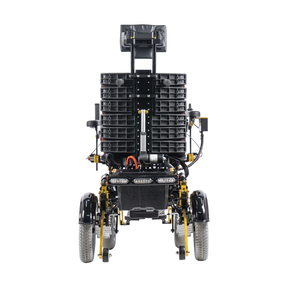 Fauteuil roulant électrique motorisé tout-terrain BEIZ en aluminium robuste à 4 roues avec suspension indépendante et fonction inclinable - Product Image 5