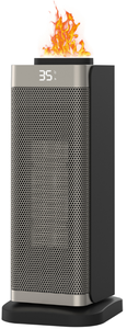 2025 nuevo <span class=keywords><strong>calentador</strong></span> de Torre PTC inteligente efecto de llama 3D Control remoto modo <span class=keywords><strong>ECO</strong></span> protección contra sobrecalentamiento protección contra vuelco calentamiento rápido - Product Image 5