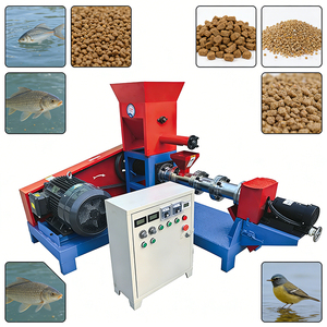 Extrudeuse de granulés d'aliments pour poissons avec formes/tailles de granulés personnalisables 220V/380V Capacité 40-60kg/h - Product Image 1