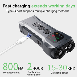 Répulsif Canin Portable Avancé - Appareil Ultrasonique Étanche et Rechargeable <span class=keywords><strong>pour</strong></span> Arrêter <span class=keywords><strong>les</strong></span> Aboiements et <span class=keywords><strong>les</strong></span> Chases Indésirables - Product Image 4