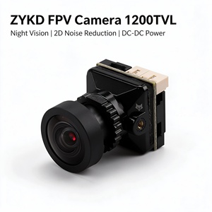 Caméra FPV ZYKD 1200TVL 1.2MP CMOS Vision Nocturne Réduction <span class=keywords><strong>de</strong></span> Bruit 2D DC-DC Large Plage Dynamique Caméra Analogique pour <span class=keywords><strong>Drone</strong></span> Personnalisable - Product Image 1