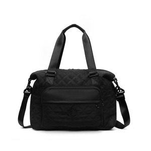 Quilted Polyester Fashion Duffle Bag Large Capacity Portable Fitness Shoulder Crossbody Carry-On Waterproof Travel Cosmetic Bag - Product Image 2