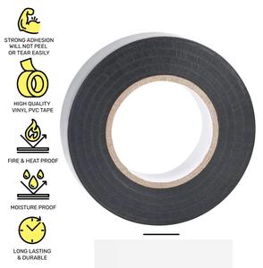 Nastro in <span class=keywords><strong>PVC</strong></span> per Tutte le Condizioni Atmosferiche per Cablaggio di Fili Elettrici Mono Adesivo Acrilico Antistatico per Mascheratura Materia Prima Colla per Isolamento Elettrico - Product Image 3