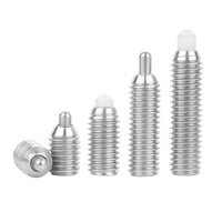 Vis de verrouillage télescopique à ressort en acier inoxydable 304 avec embout hexagonal M3-M12