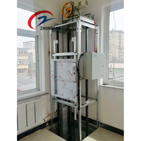 Monte-charge en acier inoxydable 304 pour restaurant, hôtel, maison, capacité 100 kg, 150 kg, petit élévateur alimentaire pour cuisine
