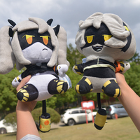 Nouveau dessin animé coton doux jouets en peluche pour bébé garçons et filles Drone tueurs petites poupées Robot avec doublure en maille